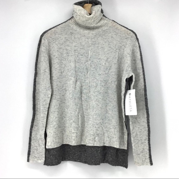 Athleta Transit Colorblock Turtleneck 